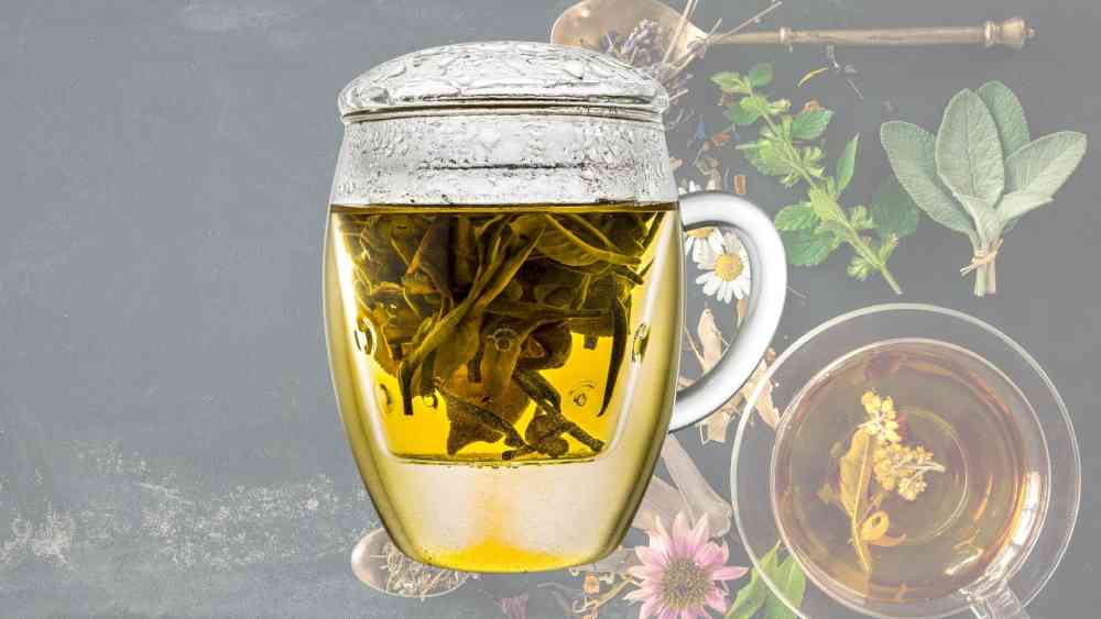 Tea Glass with Infuser and Lid
