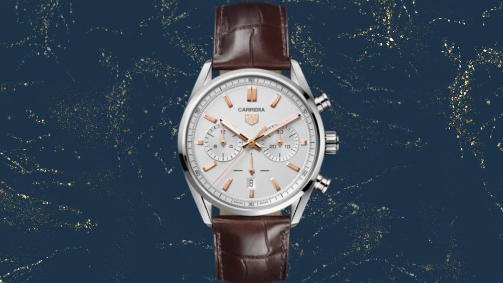 Stunning strap carrera watch