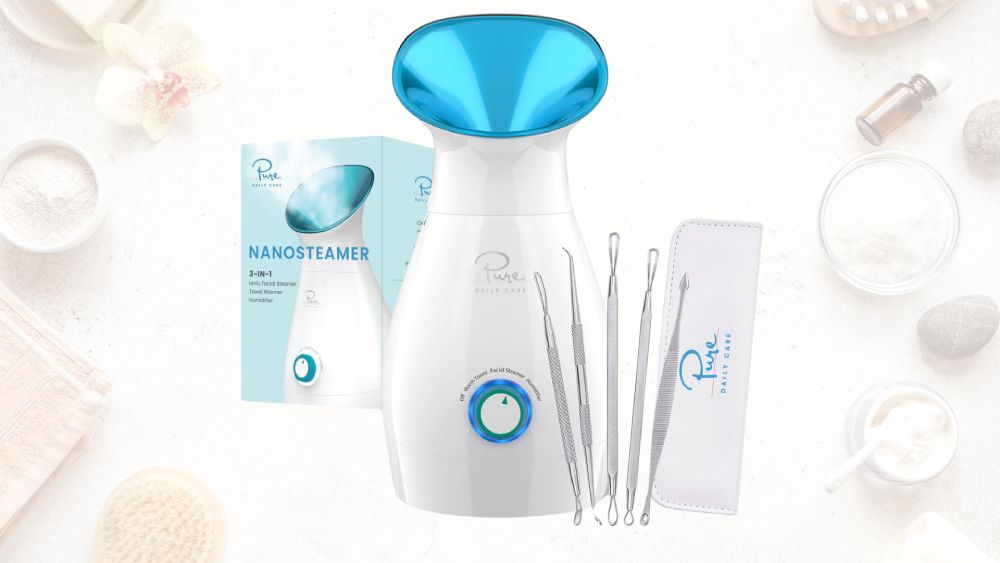 Nano facial steamer