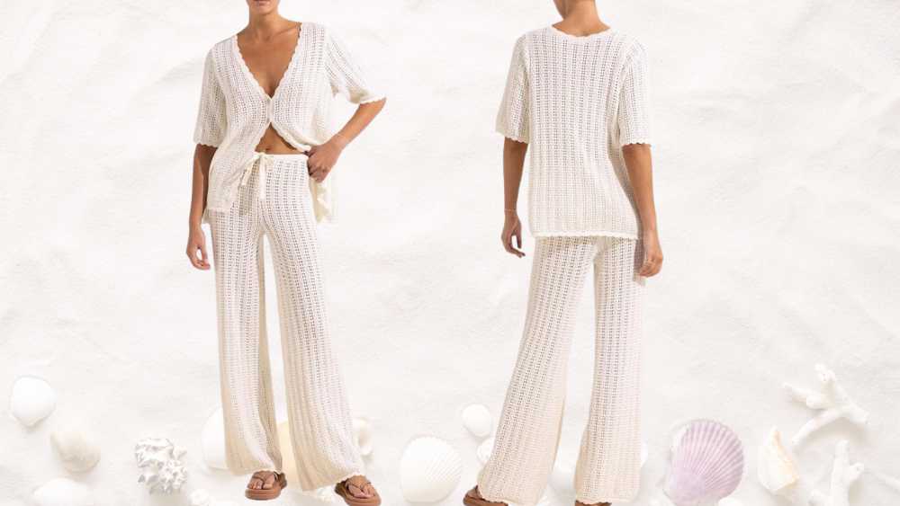 Stylish and lightweight beacj cover up
