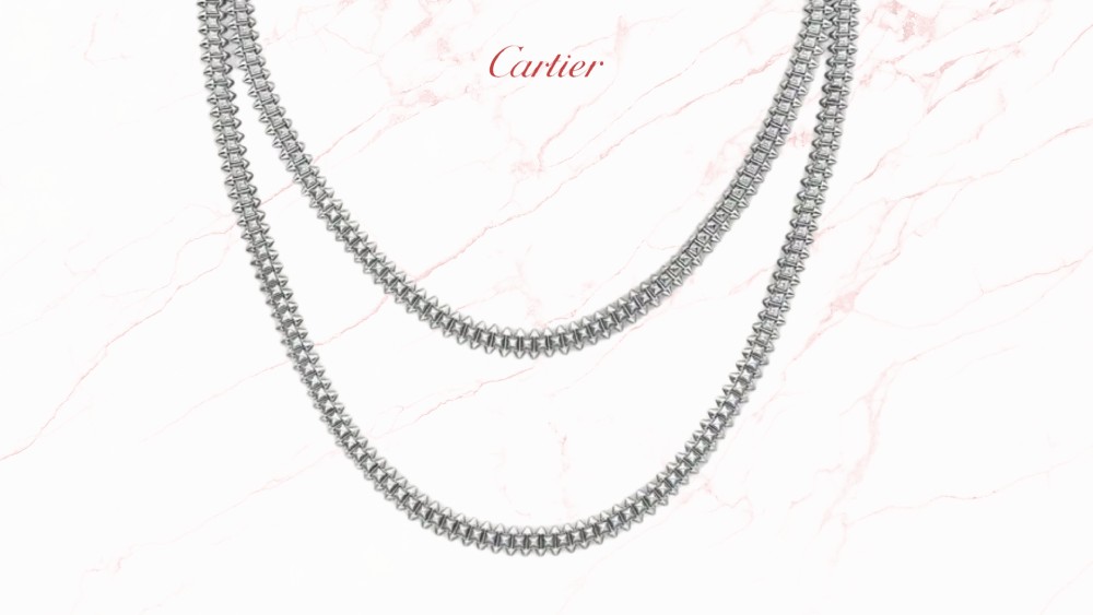 Flexible Long Clash de Cartier necklace