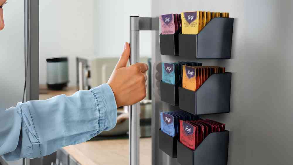 Magnetic Tea Organizer
