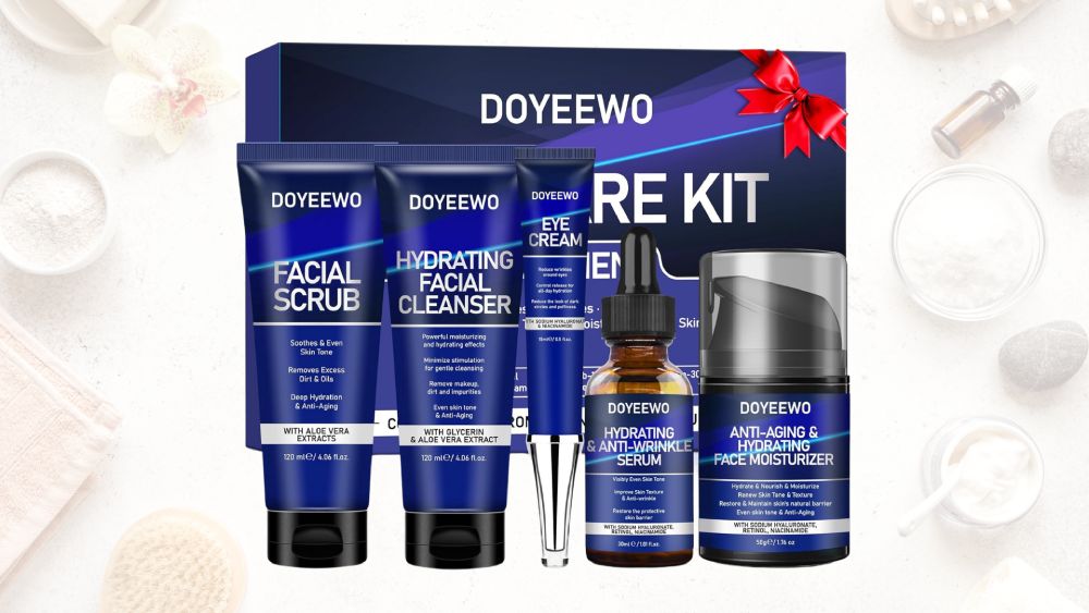 Mens skin care set
