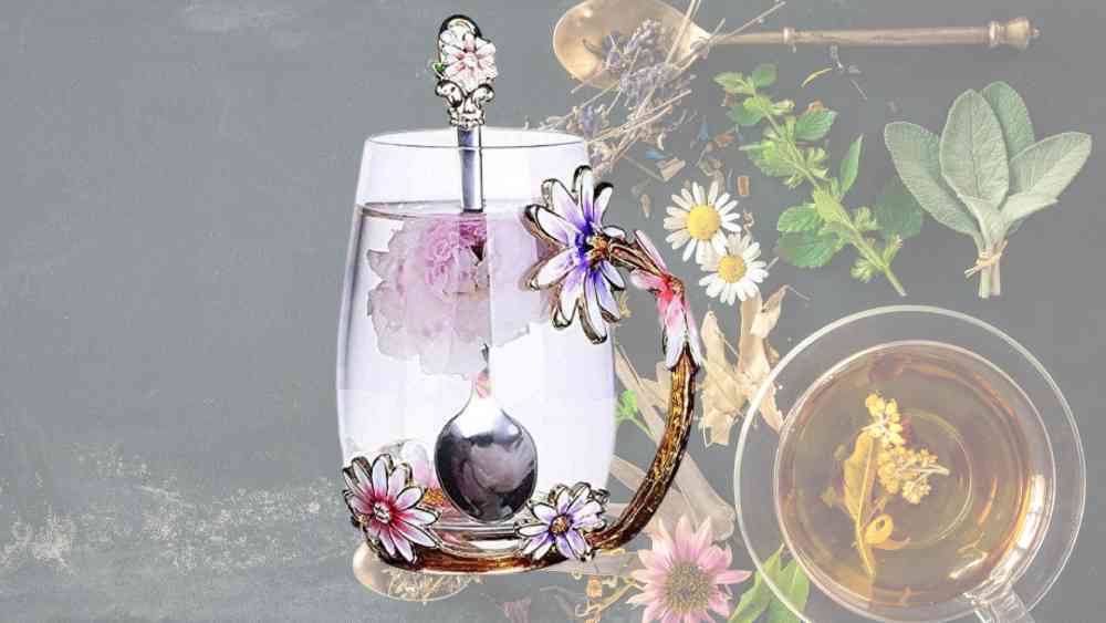 Tea Cup with Steel Spoon