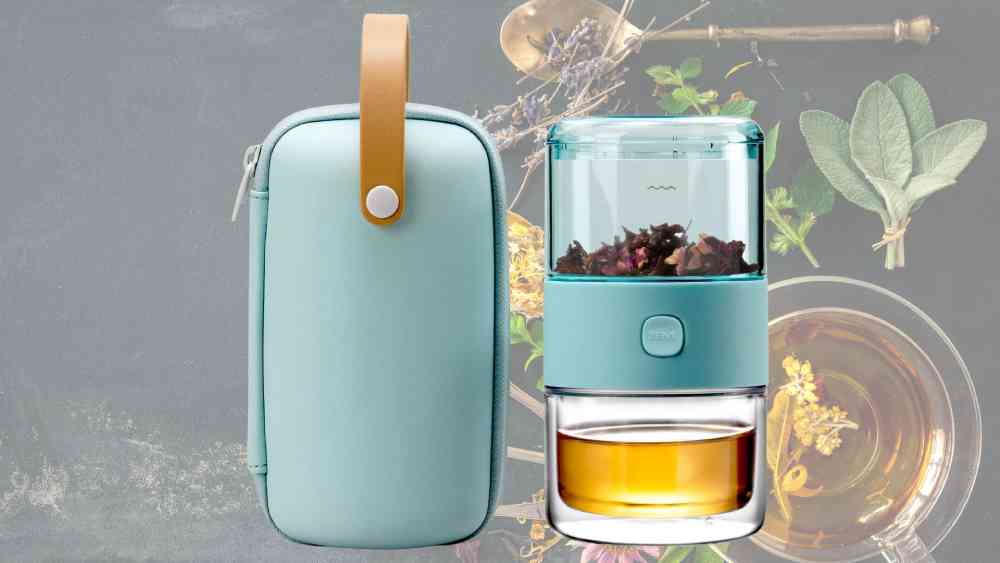 Travel Tritan Tea Infuser Teapot