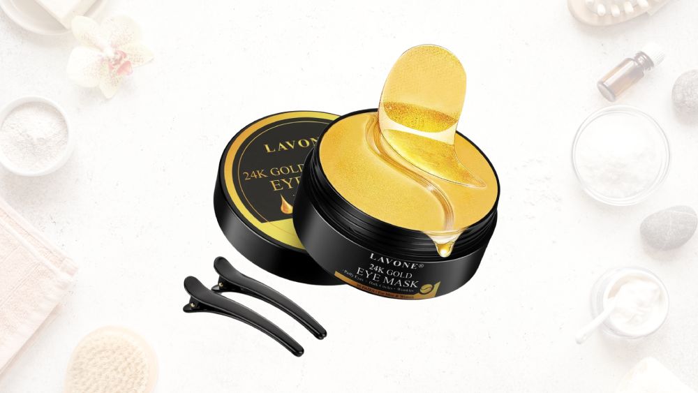 24k gold eye mask