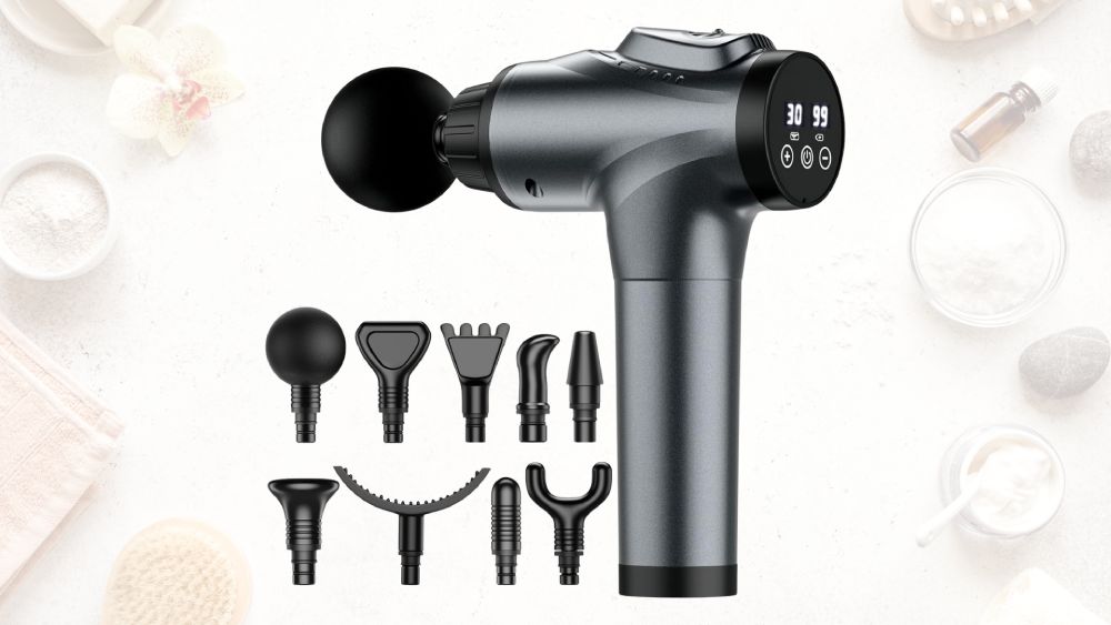 Massage gun for sore muscles