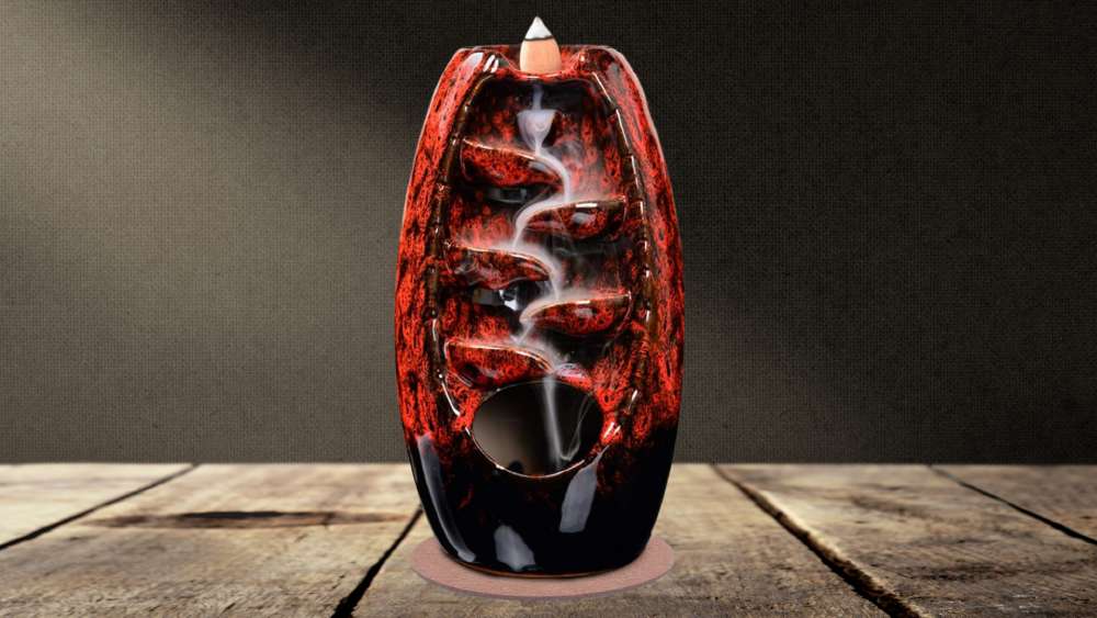 Ceramic Incense Burner Gift Idea for Red Lovers