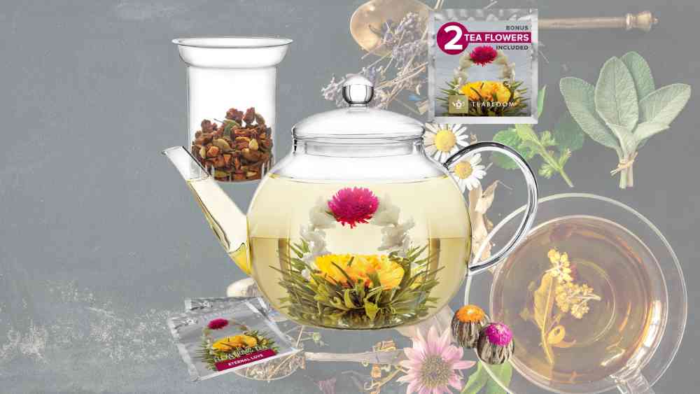 Stovetop & Microwave Safe Glass Teapot