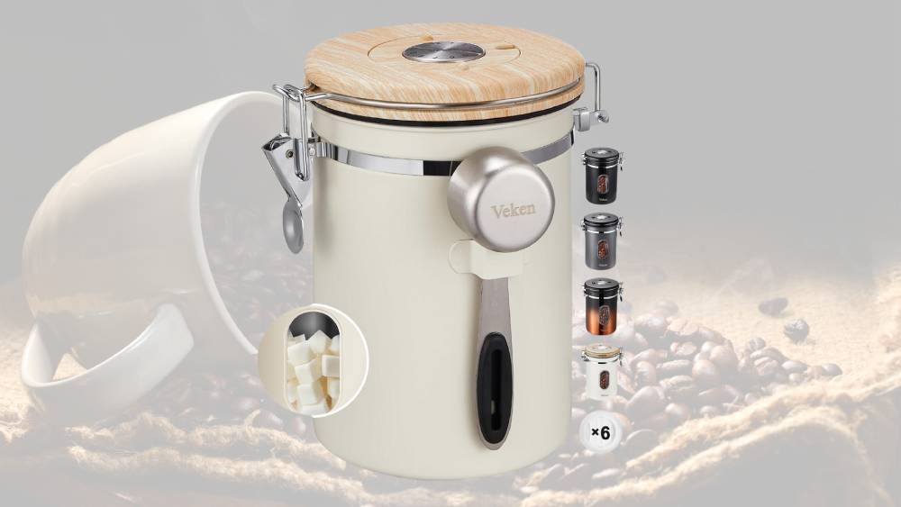 Stylish Canister with Window
