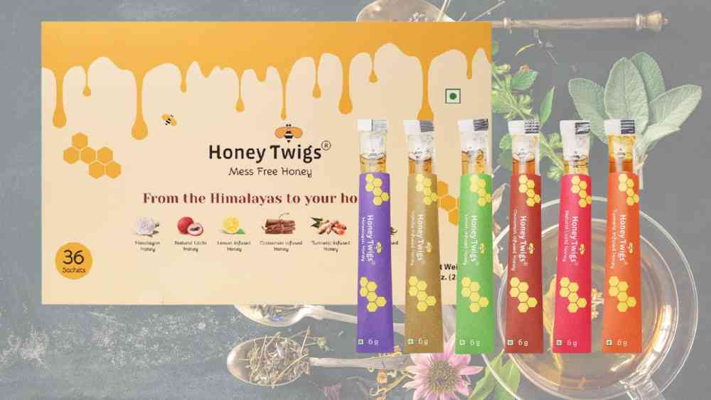 Honey twigs sing serve