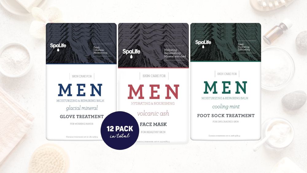 Head-to-toe rejuvenation set for men