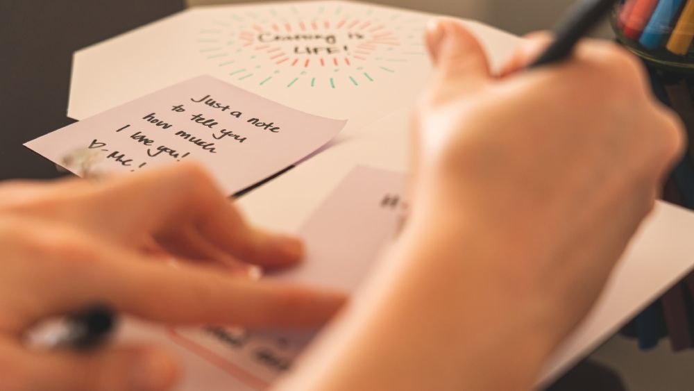 Letting your recipient know you’re looking forward