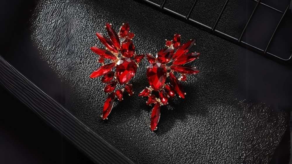 Statement Earrings Gift Idea for Red Lovers