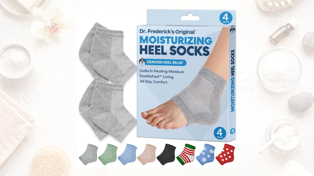 Dr. Frederick’s Original Moisturizing Heel Socks