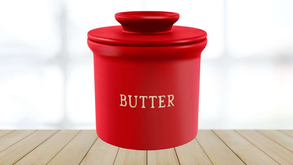 Butter Keeper Gift Idea for Red Lovers