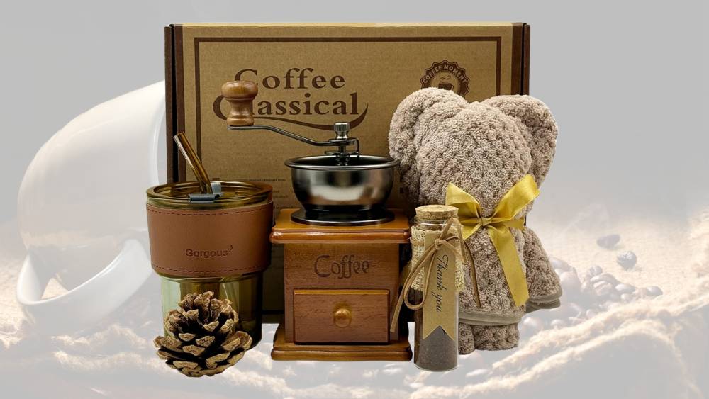 Coffee machine gift box