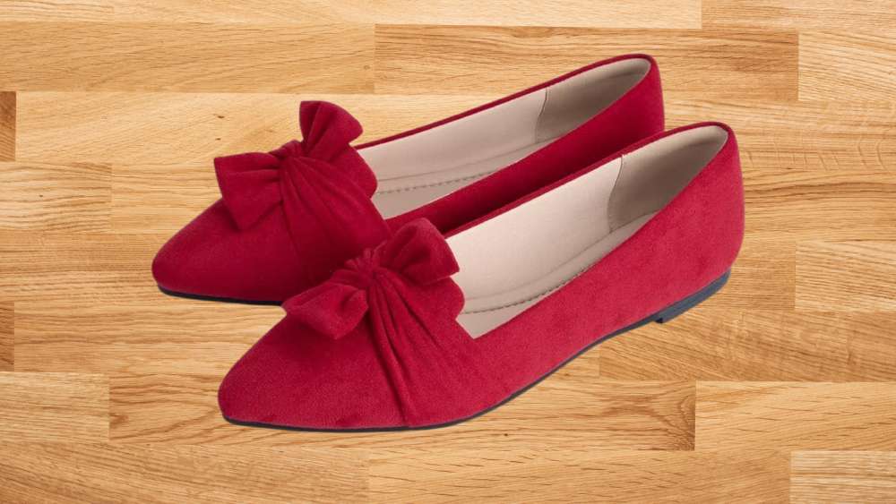 Bowknot Ballet Flats Gift Idea for Red Lovers
