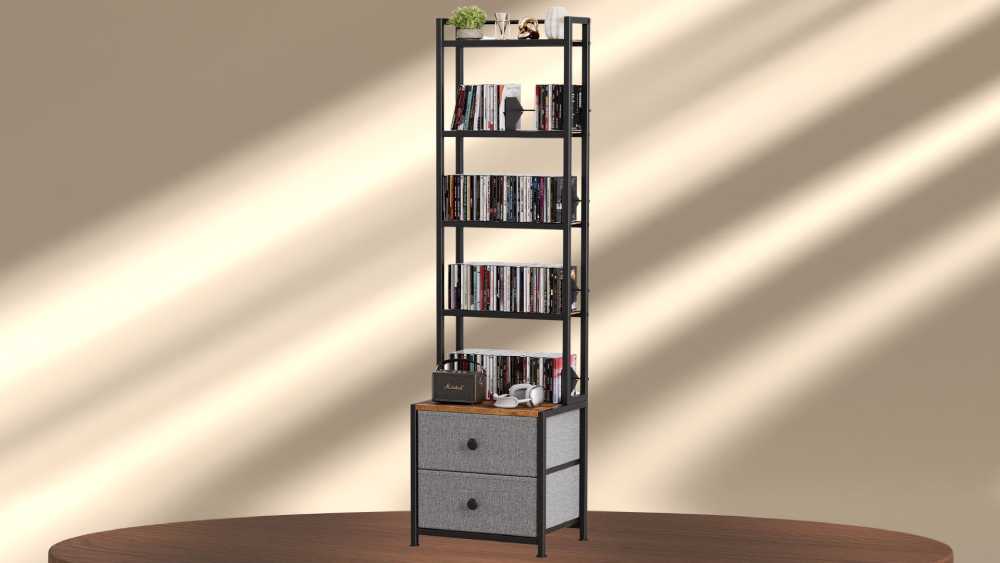 Rack with Drawer Home Storage Organizer
