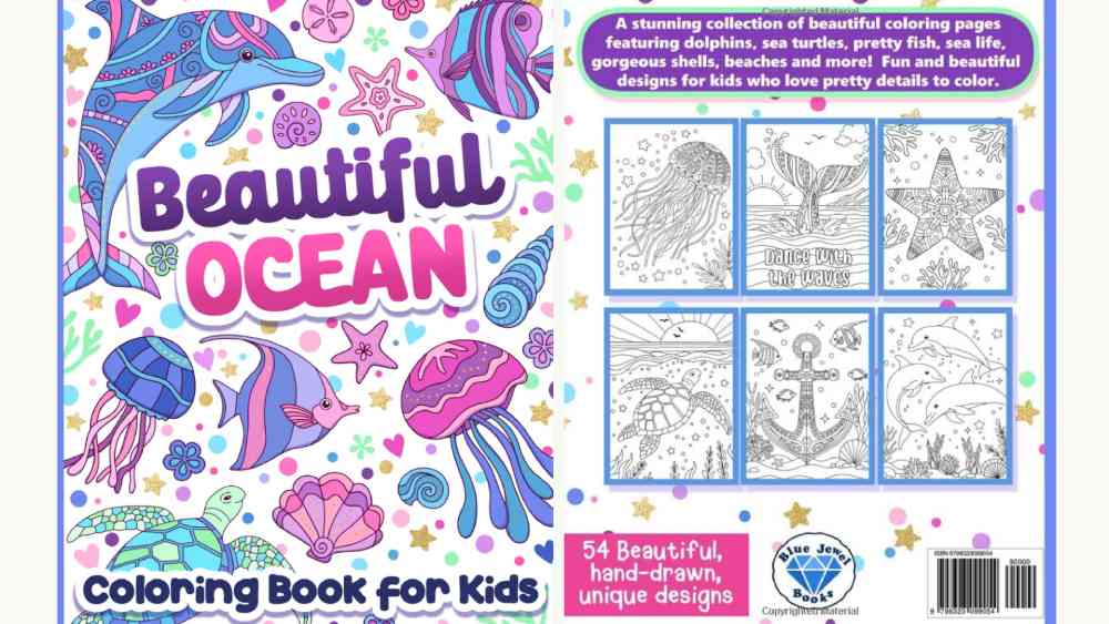 Ocean Coloring book