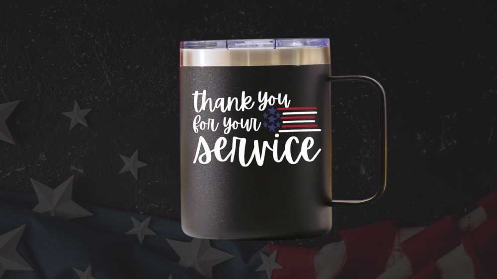 Tumbler for veterans