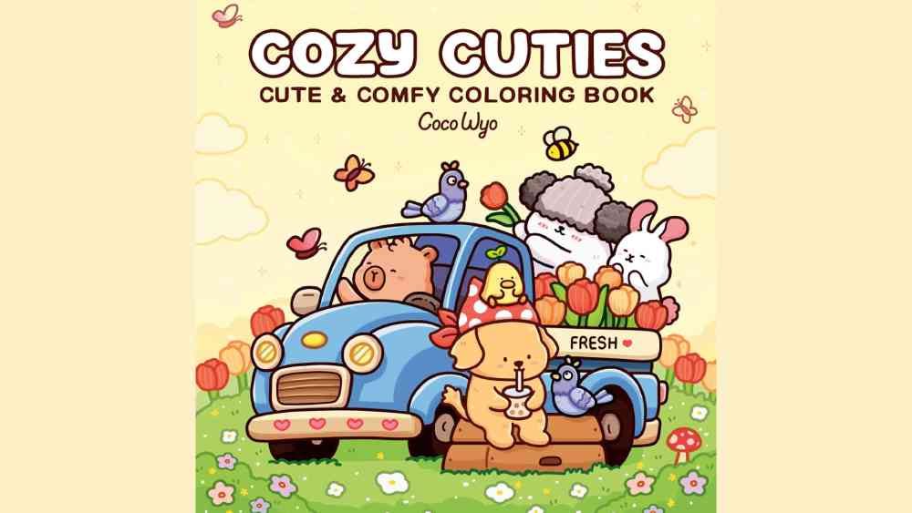 Cozy cutie Coloring book