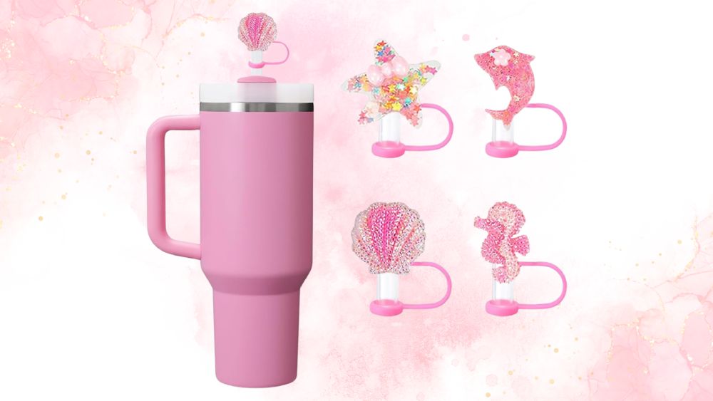 Barbie Silicone Straw Covers