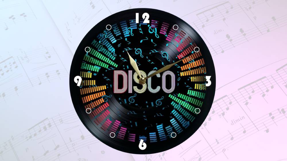Disco Wall Clock