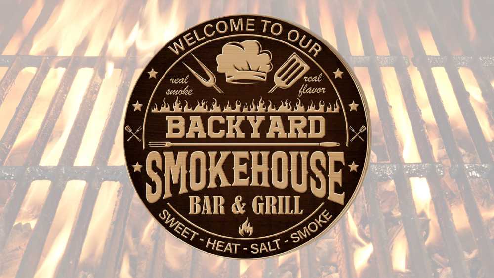 Grill Sign for backyards