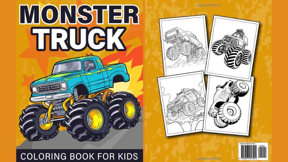 Truck Coloring Book