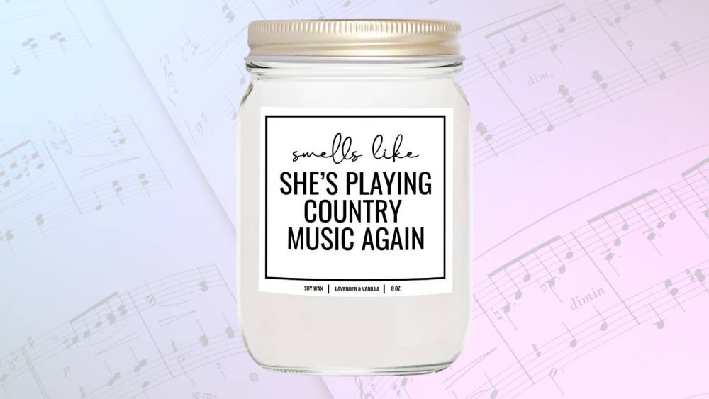 Candle for Country Music Fan