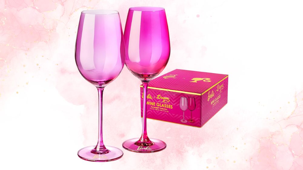 Wine Glasses Gift Ideas for Barbie Lovers