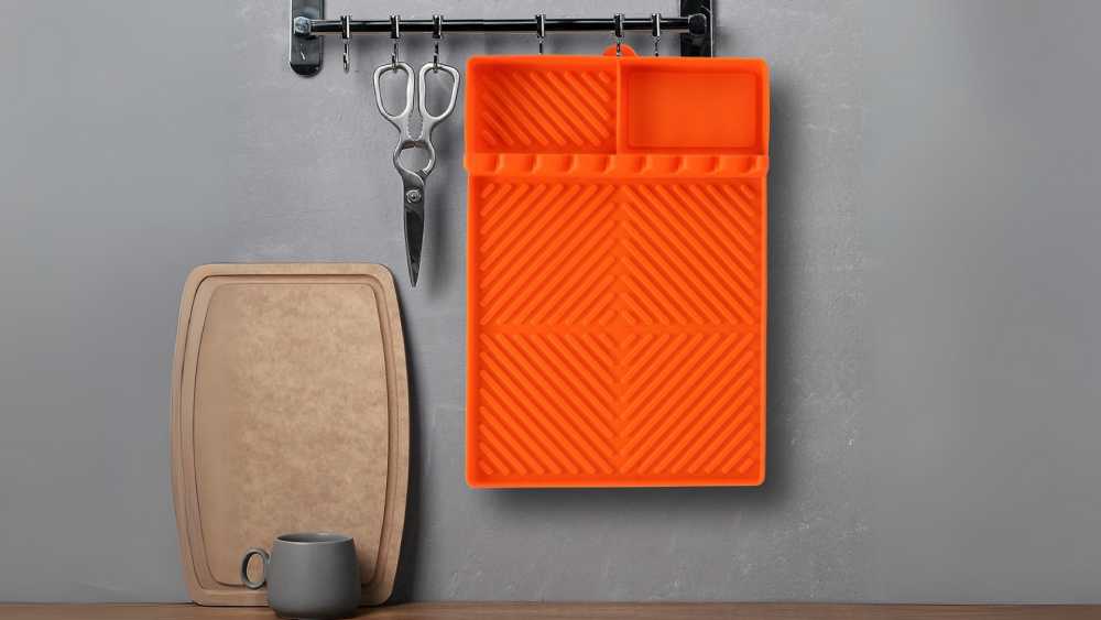 Orange Griddle Mat