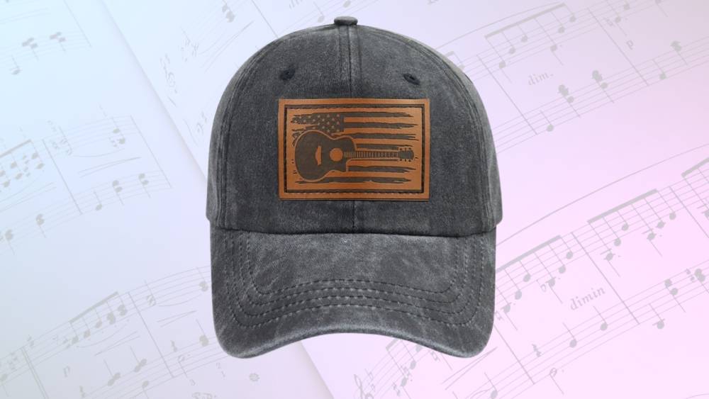 Cotton Guitar Baseball Cap