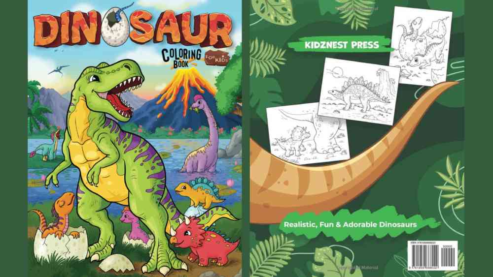 Dinosaur Coloring Book
