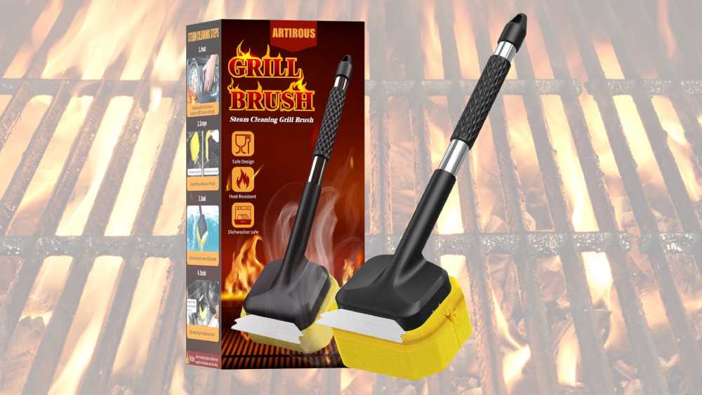 Cleaning Grill Brush