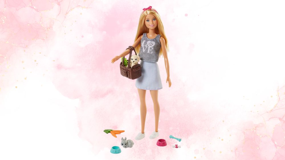 Barbie Playset Puppy and Bunny Edition