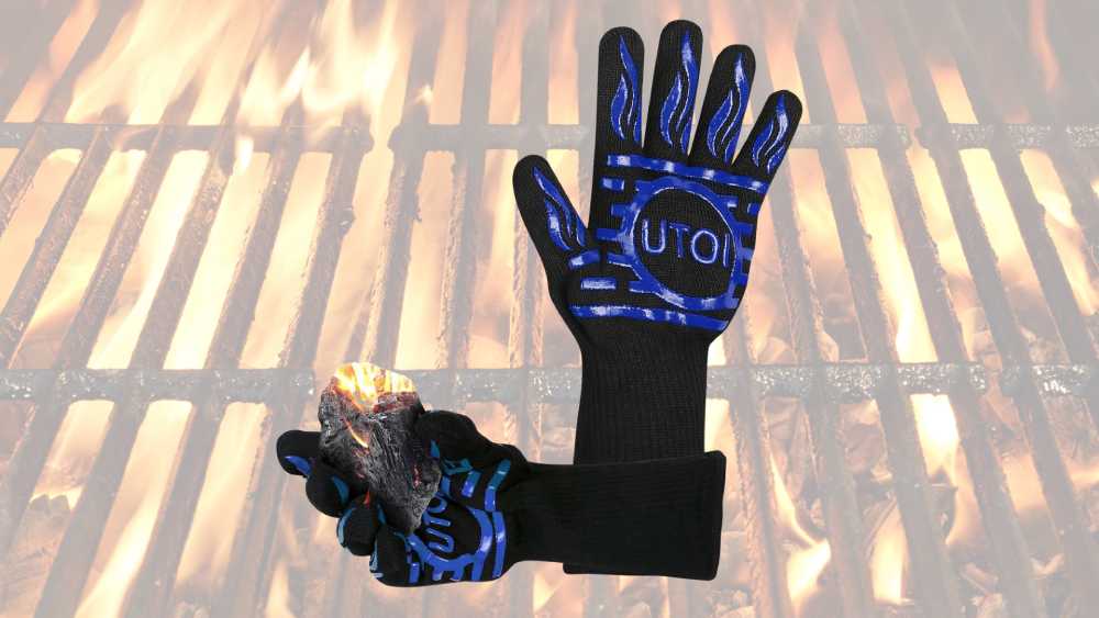 Heat-Resistant Grilling Gloves
