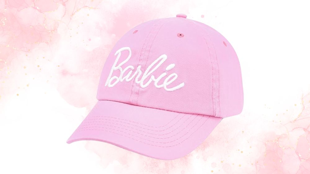 Barbie Cap with Curved Brim Hat