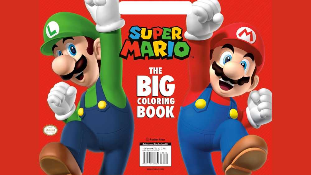 Super Mario Coloring Book