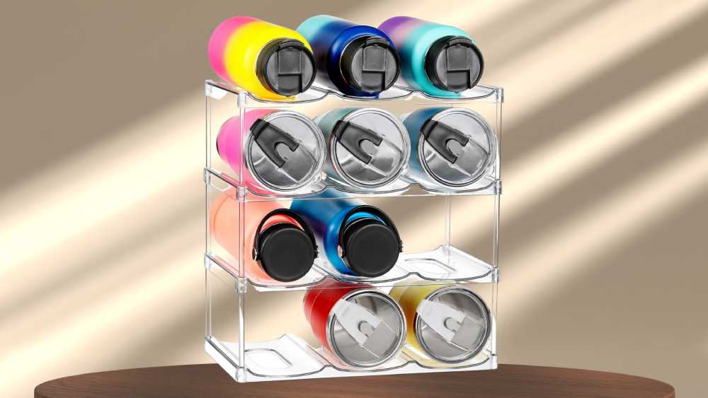 Stackable Water Bottle Organizer