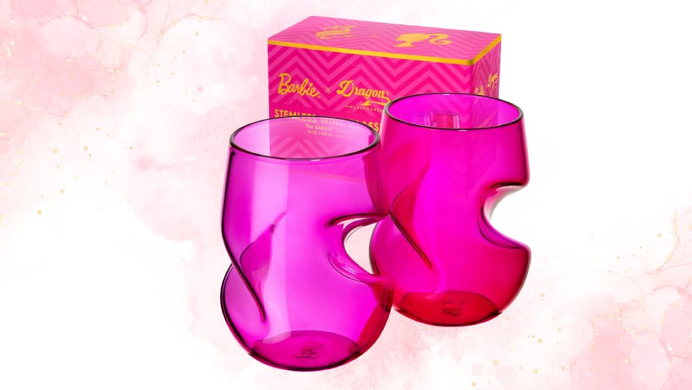 Barbie Wine Glasses