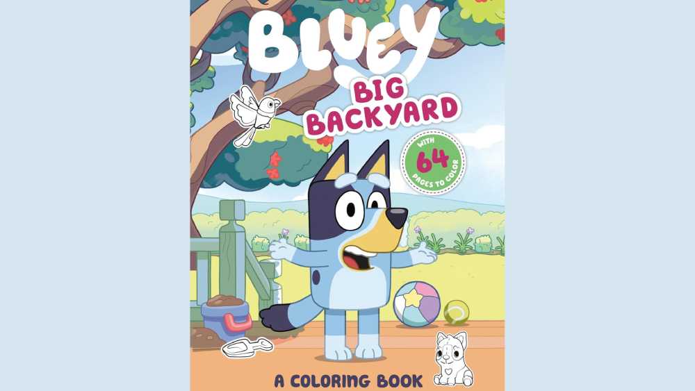 Bluey Coloring Book