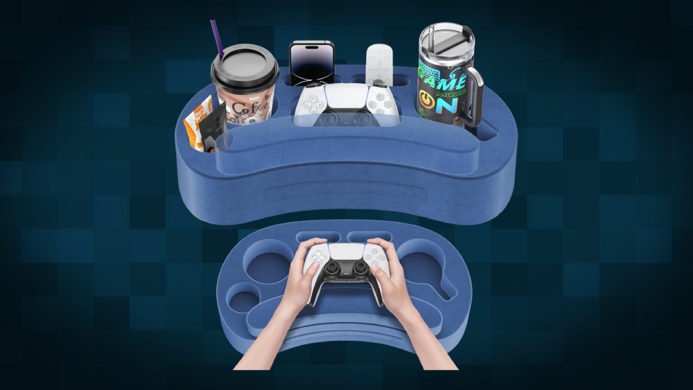 Couch Cup Holder Pillow