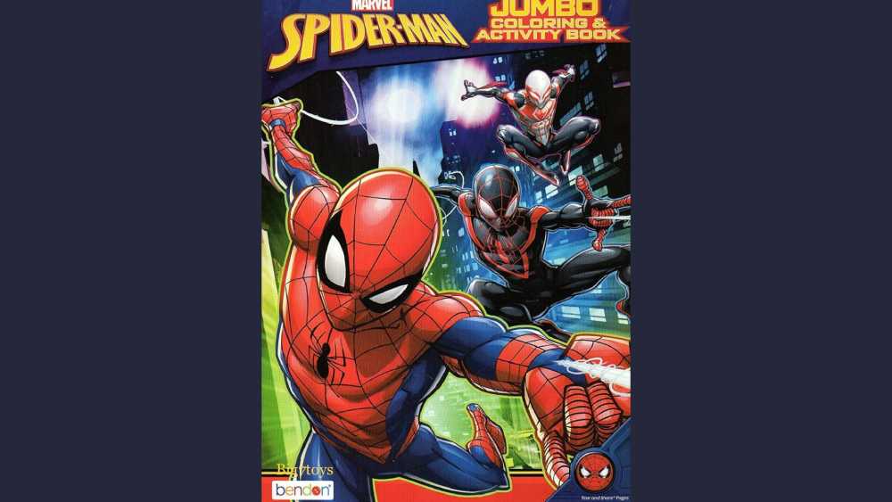 Spiderman Activity Book Set Bundle