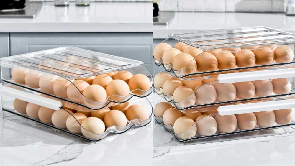 Automatic Rolling Egg Organizer 