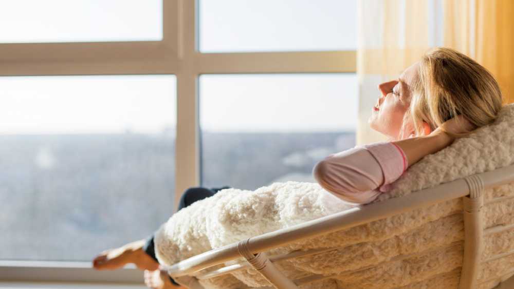 Self care promotes relaxation