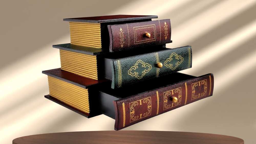 False Book Storage Box
