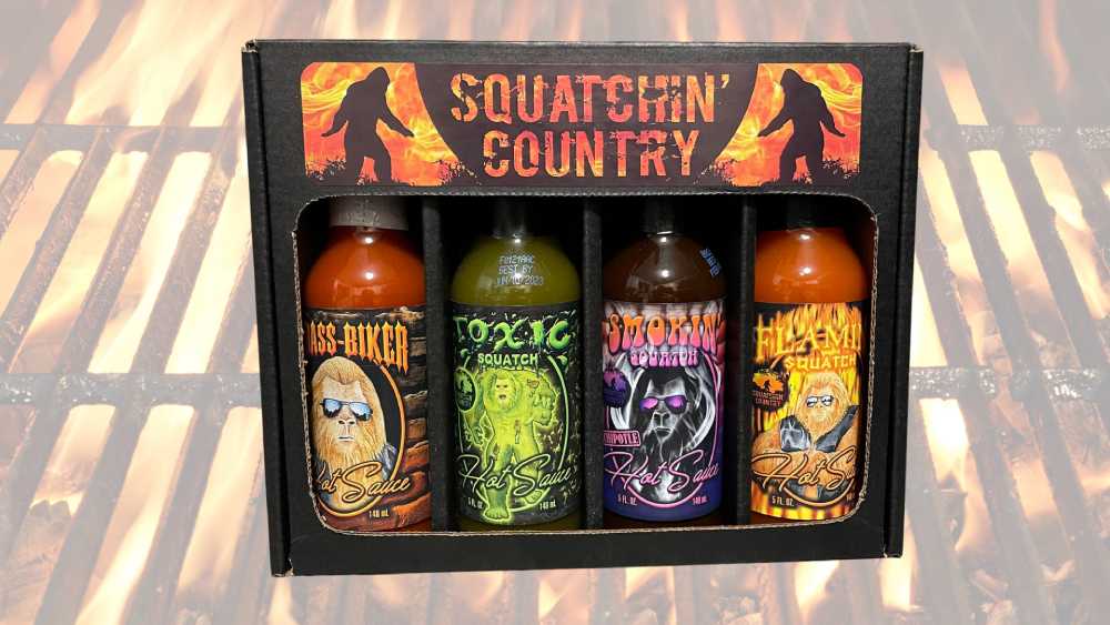Hot Sauce 4 in a set