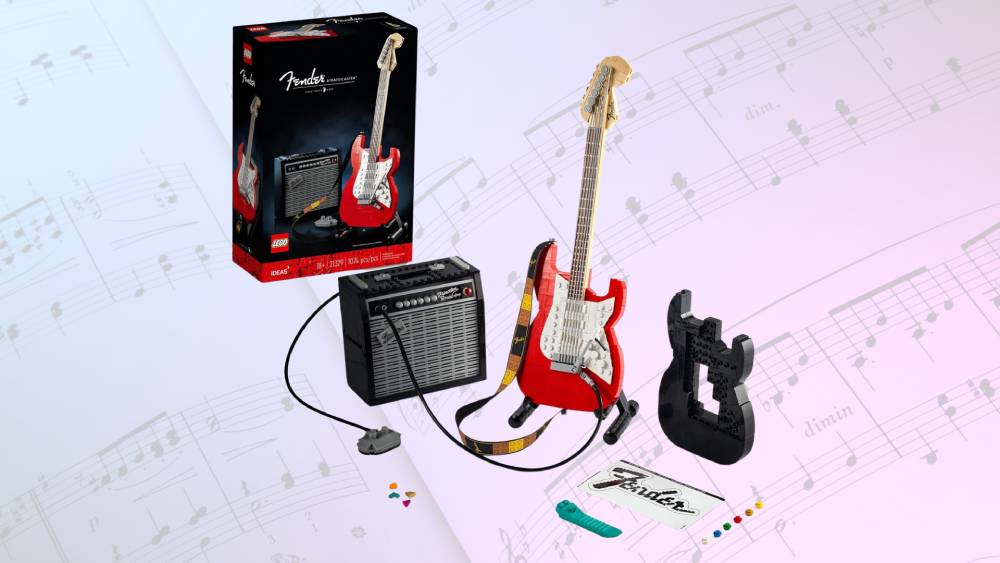LEGO Guitar DIY model